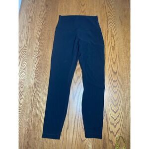 Lululemon Black Leggings Size 6 "Flaws"